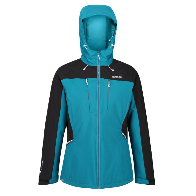 Regatta Dames highton waterdicht gewatteerd jasje UTRG5367_oceanblueblack large