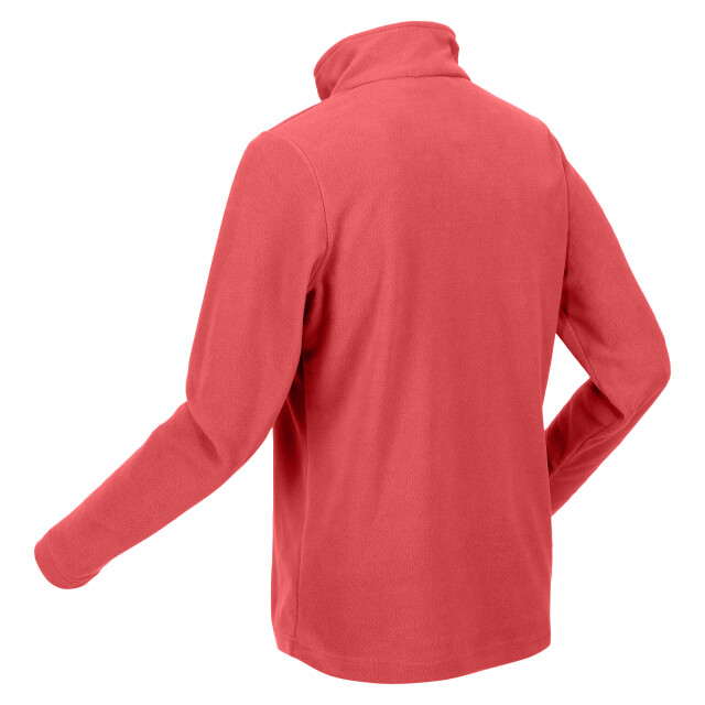 Regatta Geweldige outdoors dames sweetheart 1/4 zip fleece sweater UTRG1248_mineralred large