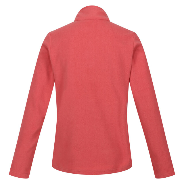 Regatta Geweldige outdoors dames sweetheart 1/4 zip fleece sweater UTRG1248_mineralred large