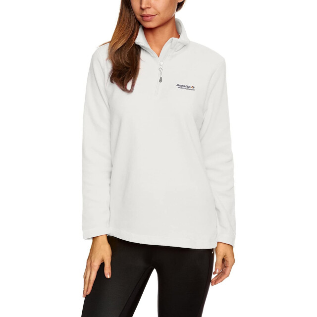 Regatta Geweldige outdoors dames sweetheart 1/4 zip fleece sweater UTRG1248_polarbear large