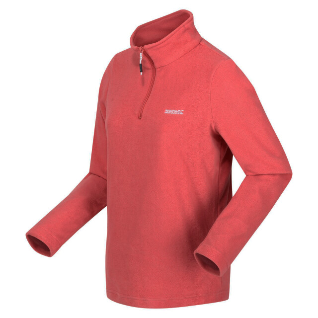 Regatta Geweldige outdoors dames sweetheart 1/4 zip fleece sweater UTRG1248_mineralred large