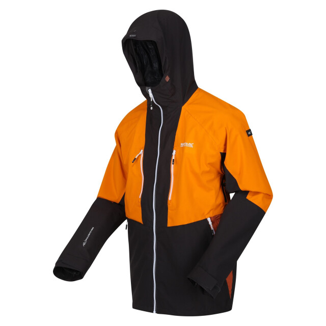 Regatta Heren sacramento ix 2 in 1 waterdichte jas UTRG9294_ashorangepepper large