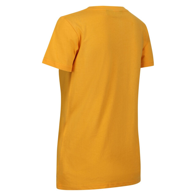 Regatta Dames filandra vii hallo zomer t-shirt UTRG9244_mangoyellow large