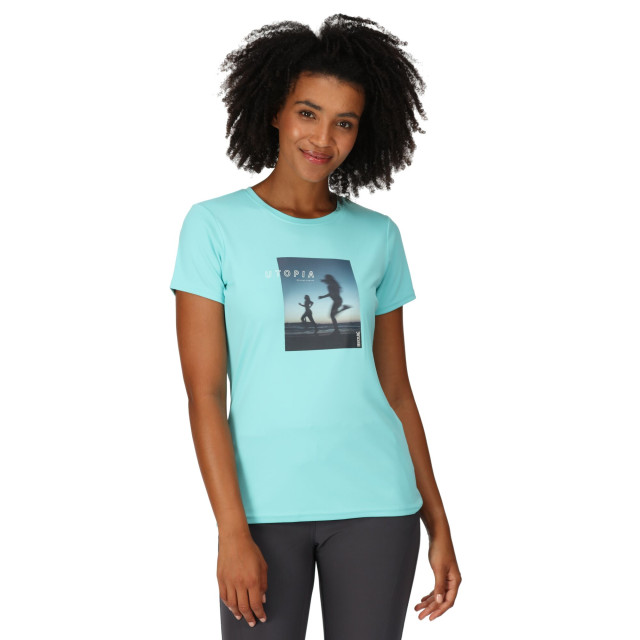 Regatta Dames fingal vii utopia hardloop t-shirt UTRG9221_amazonite large