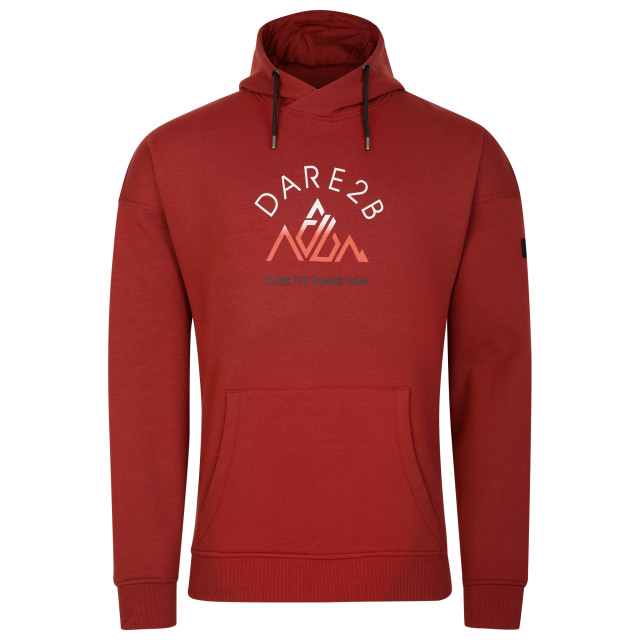 Dare2b Heren distinctly graphic print hoodie UTRG9225_madderbrown large