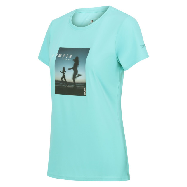 Regatta Dames fingal vii utopia hardloop t-shirt UTRG9221_amazonite large