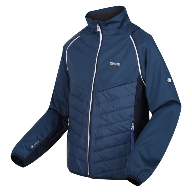 Regatta Heren steren hybride zachte shell jas UTRG9163_bluewingnavy large