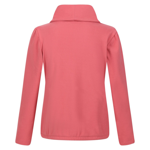 Regatta Dames adarae fleece sweatshirt met rol hals UTRG9188_mineralred large