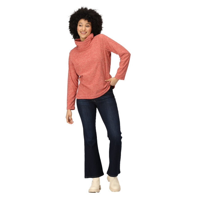 Regatta Dames kizmitt overhead fleece trui UTRG9168_mineralred large
