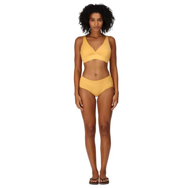 Regatta Dames paloma bikinibroekje met structuur UTRG9200_mangoyellow large