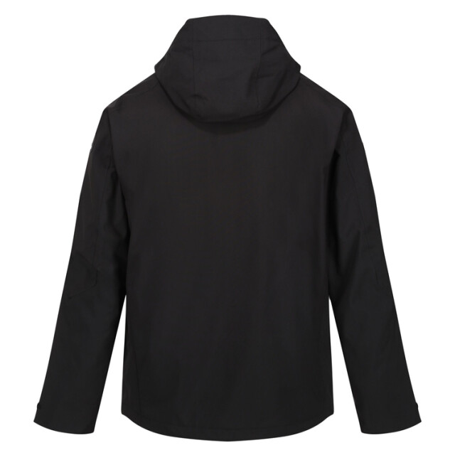 Regatta Heren wentwood viii 3 in 1 waterdichte jas UTRG9291_blackorangepepper large