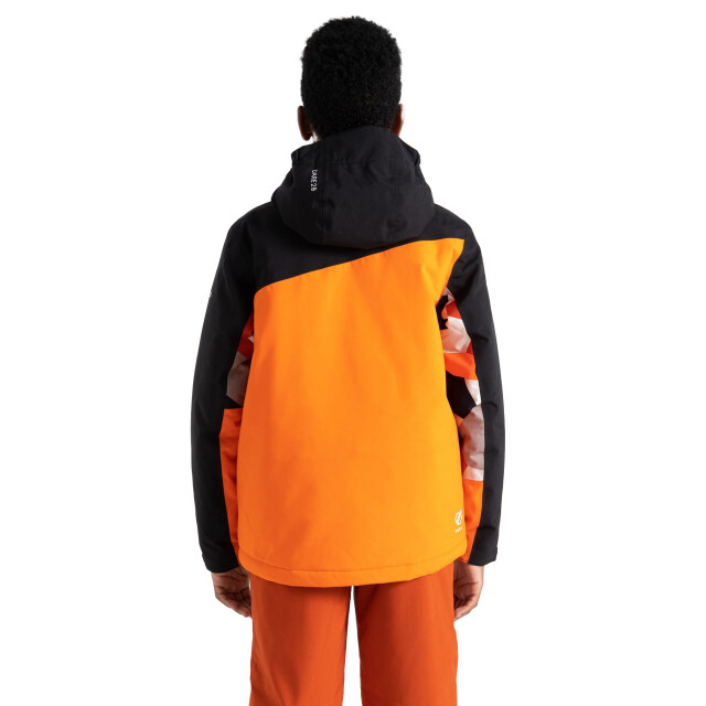 Dare2b Kinder/kinder humour ii geo camo ski-jas UTRG9108_puffinsorangeblack large