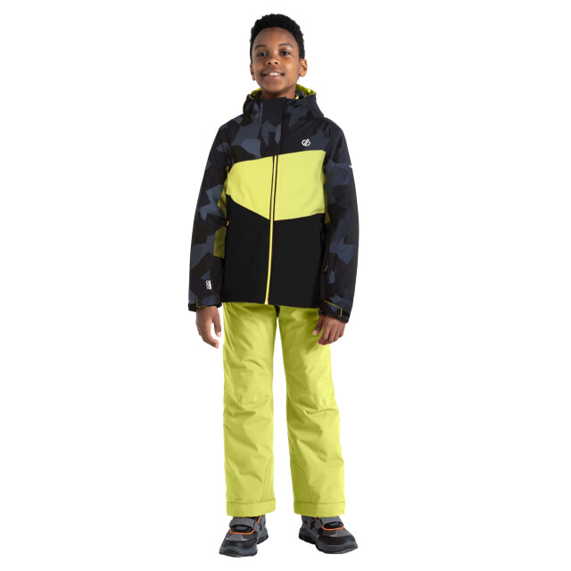 Dare2b Kinder/kinder humour ii geo camo ski-jas UTRG9108_blackyellowplum large