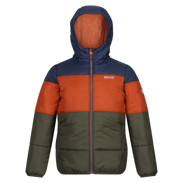 Regatta Gewatteerd kinder/kinderjack lofthouse vii terrain print UTRG9091_admiralblueburntcopper large