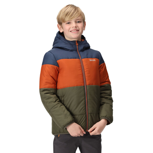 Regatta Gewatteerd kinder/kinderjack lofthouse vii terrain print UTRG9091_admiralblueburntcopper large