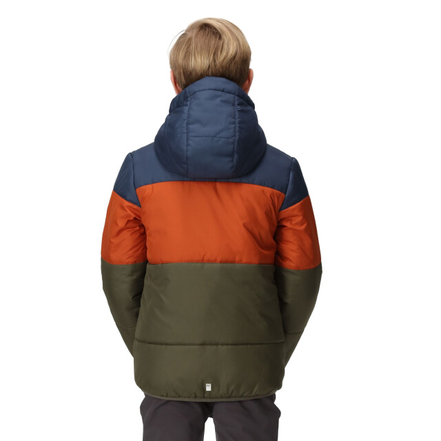 Regatta Gewatteerd kinder/kinderjack lofthouse vii terrain print UTRG9091_admiralblueburntcopper large