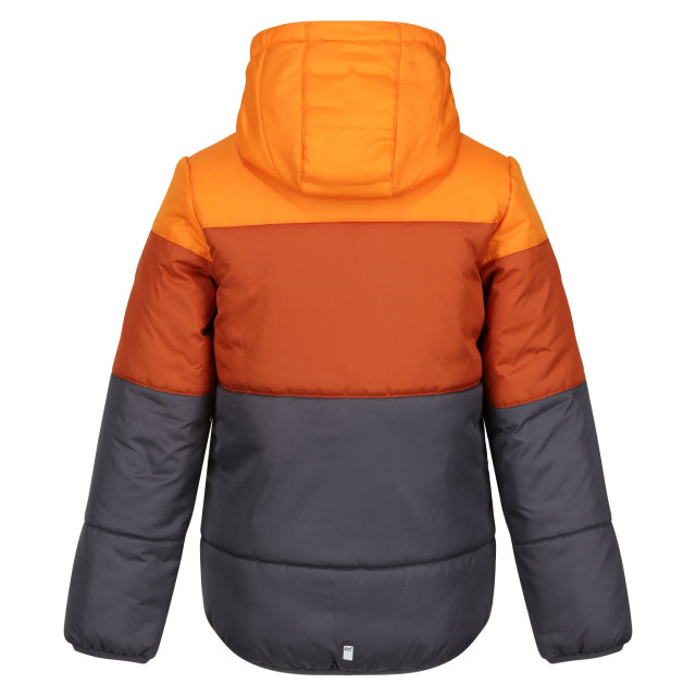 Regatta Gewatteerd kinder/kinderjack lofthouse vii terrain print UTRG9091_orangepepperburntcopper large