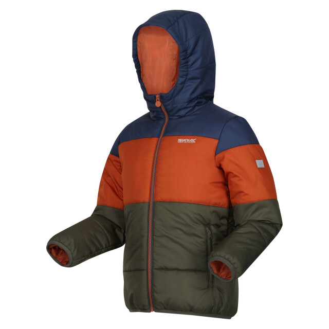 Regatta Gewatteerd kinder/kinderjack lofthouse vii terrain print UTRG9091_admiralblueburntcopper large
