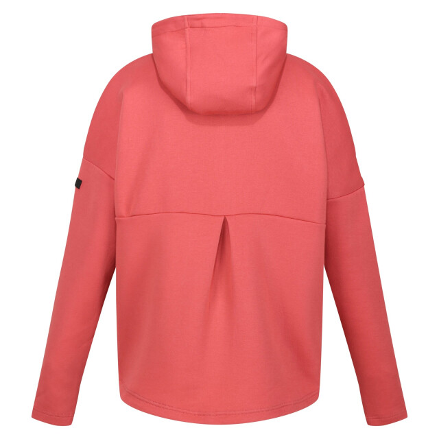 Regatta Dames rossall full zip hoodie UTRG9095_mineralred large