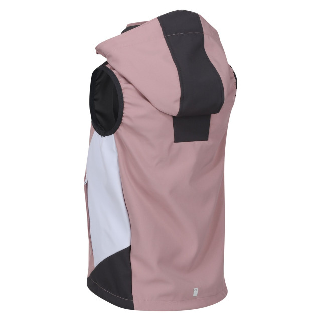 Regatta Kinder/kids zuurstof vi lichtgewicht gilet met capuchon UTRG9087_duskyrosesealgrey large