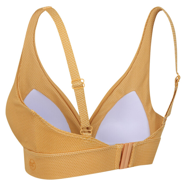 Regatta Dames paloma bikinitop met textuur UTRG9082_mangoyellow large