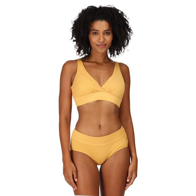 Regatta Dames paloma bikinitop met textuur UTRG9082_mangoyellow large