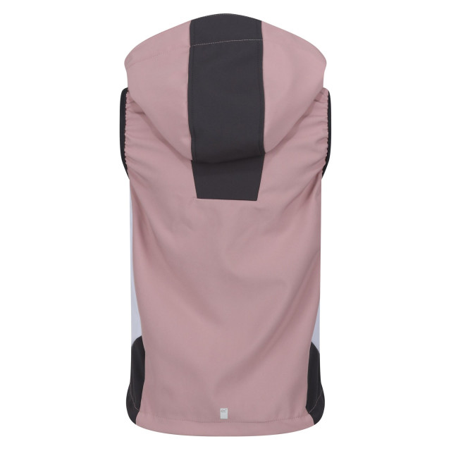 Regatta Kinder/kids zuurstof vi lichtgewicht gilet met capuchon UTRG9087_duskyrosesealgrey large