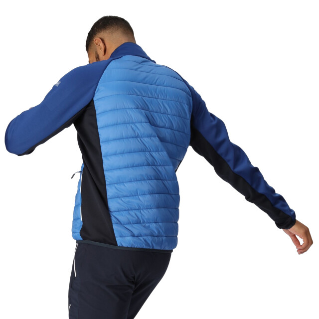 Regatta Heren clumber iv full zip hybride jas UTRG9074_strongbluenewroyal large
