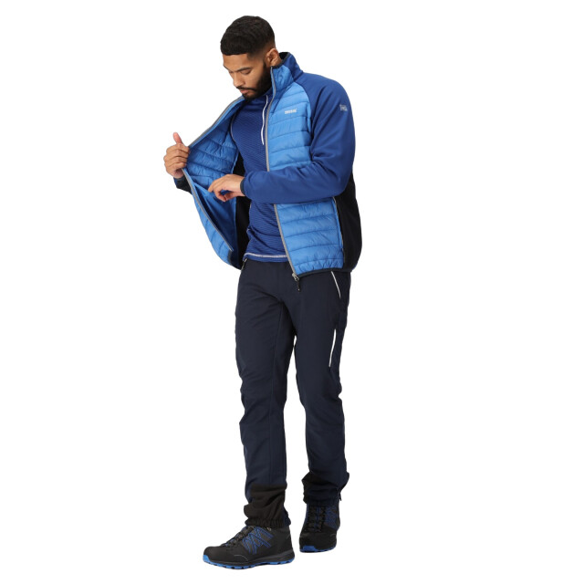Regatta Heren clumber iv full zip hybride jas UTRG9074_strongbluenewroyal large