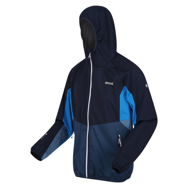 Regatta Heren tarvos vi soft shell jas UTRG9053_navyindigoblue large