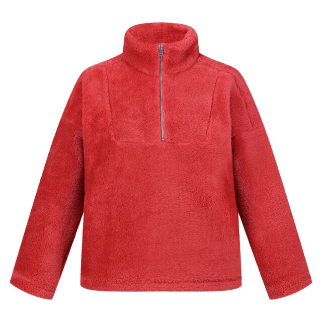 Regatta Dames zeeke fluffy fleece UTRG9013_mineralred large