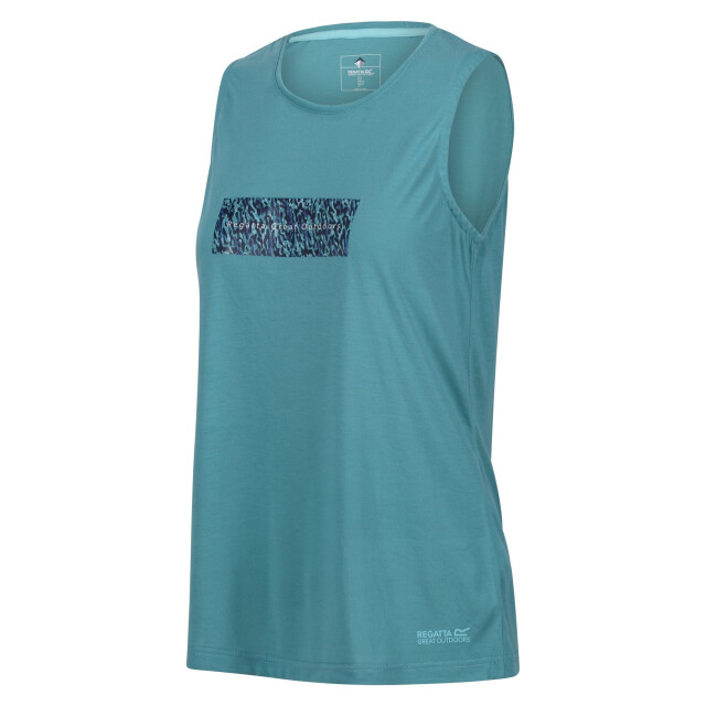 Regatta Dames freedale ii grafische print mouwloze tank top UTRG8990_bristolblue large