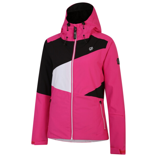 Dare2b Dames ice colour block ski-jas UTRG8991_purepinkblack large