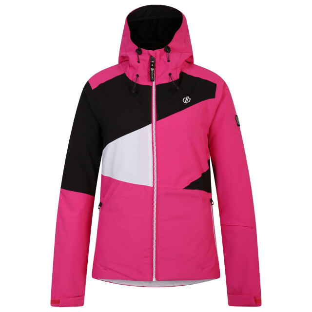 Dare2b Dames ice colour block ski-jas UTRG8991_purepinkblack large