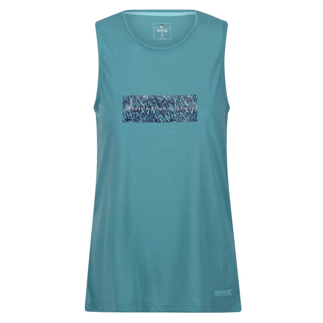 Regatta Dames freedale ii grafische print mouwloze tank top UTRG8990_bristolblue large