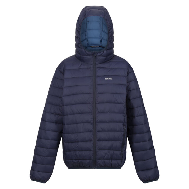Regatta Dames marizion gewatteerd jack met capuchon UTRG8942_navyseahaze large