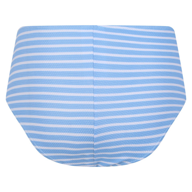 Regatta Dames paloma stripe structuur bikinibroekje UTRG8933_elysiumbluewhite large