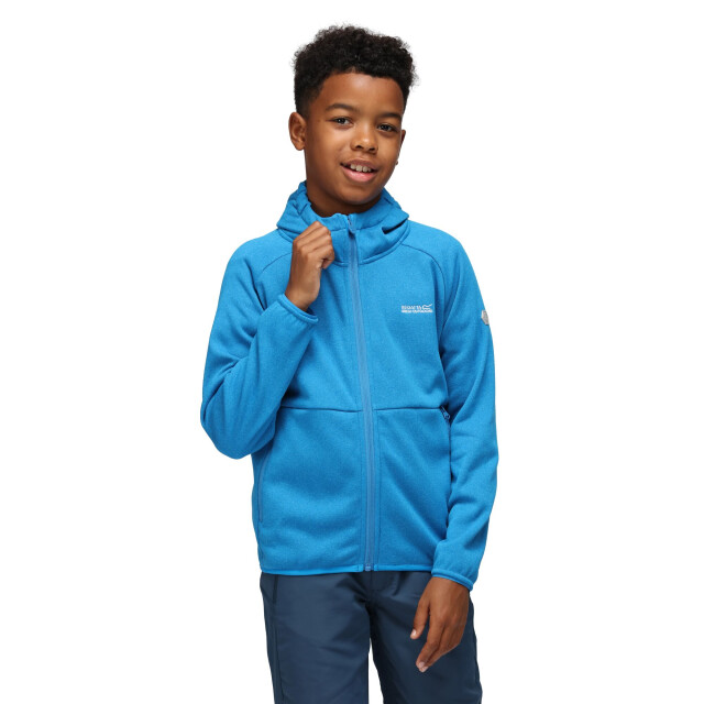 Regatta Maxwell ii lichtgewicht fleecejack voor kinderen/kinderen UTRG8890_indigoblue large