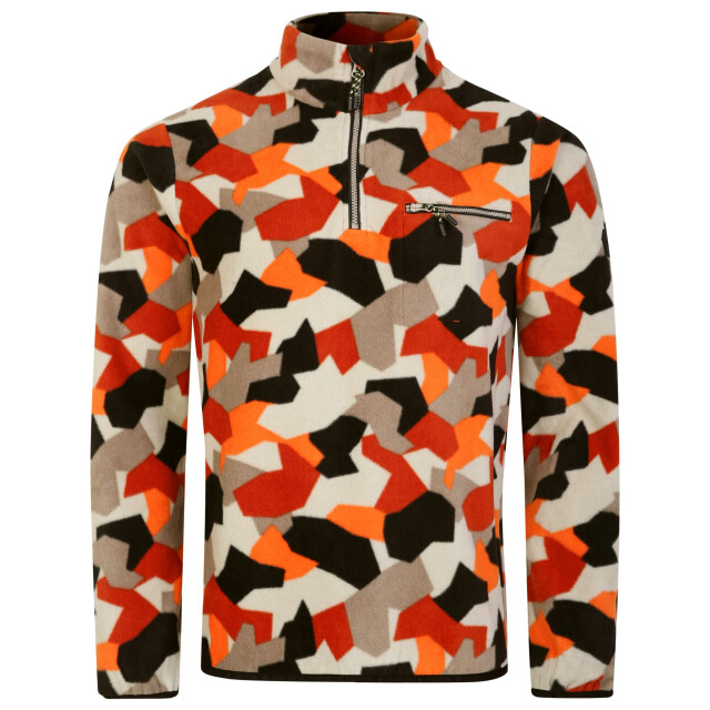 Dare2b Heren affinity geometrisch fleece top UTRG8932_puffinsorange large