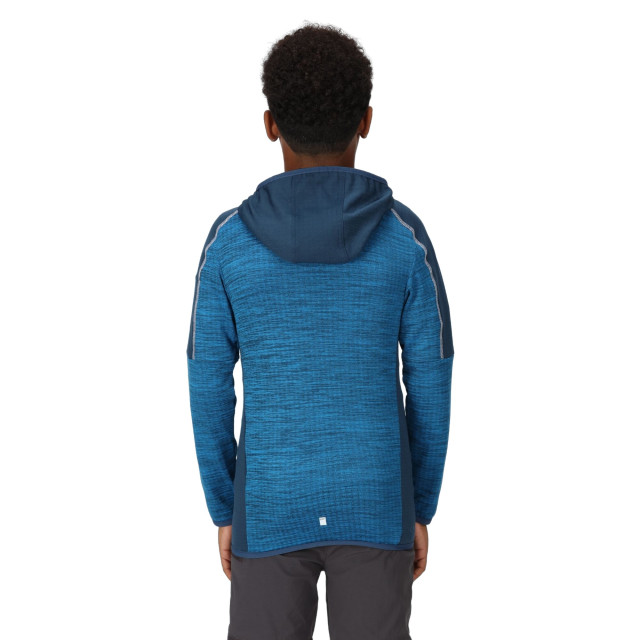 Regatta Burnton full zip fleecejack voor kinderen/kinderen UTRG8889_indigobluebluewing large