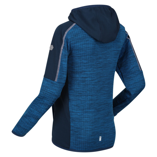 Regatta Burnton full zip fleecejack voor kinderen/kinderen UTRG8889_indigobluebluewing large