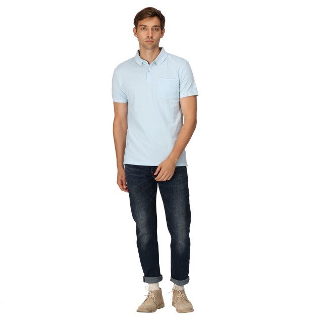 Regatta Heren tinston poloshirt met korte mouwen UTRG8906_coolblue large