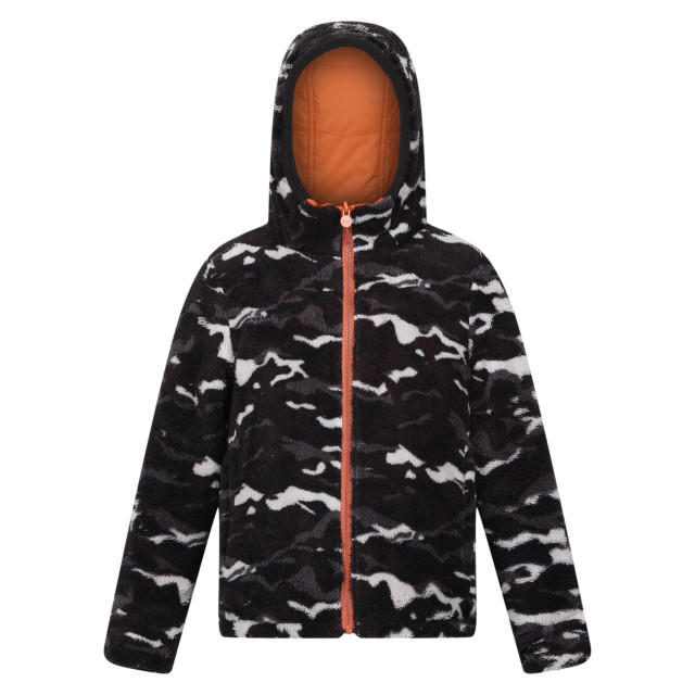 Regatta Kinder/kinder kyrell camo omkeerbaar jasje UTRG8888_burntcopperblack large