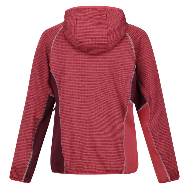 Regatta Dames attare ii marl jacket UTRG8879_rumbaredmineralred large