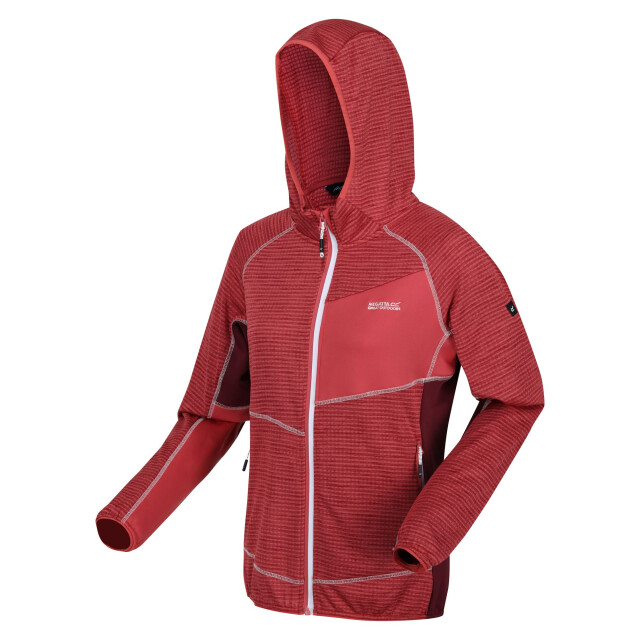 Regatta Dames attare ii marl jacket UTRG8879_rumbaredmineralred large