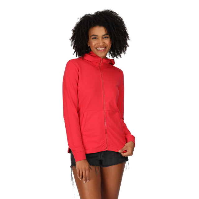Regatta Dames bayla full zip hoodie UTRG8875_miamired large