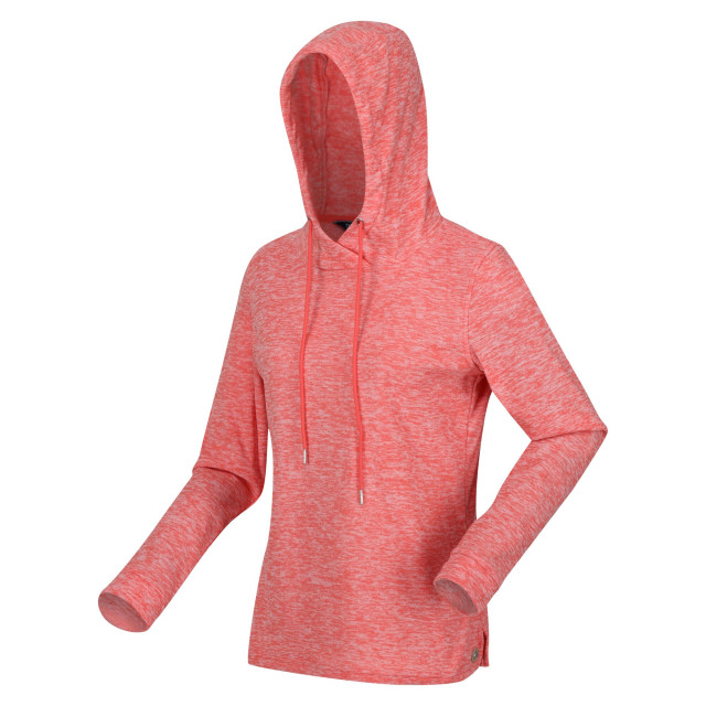 Regatta Dames azaelia marl lichtgewicht hoodie UTRG8877_peachbloom large