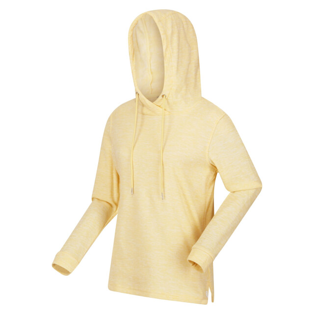 Regatta Dames azaelia marl lichtgewicht hoodie UTRG8877_sunlight large