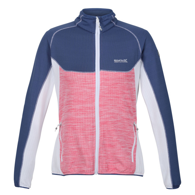 Regatta Dames hepley full zip fleecejack UTRG8859_fruitdovedustydenim large