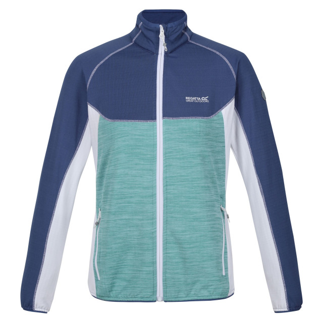 Regatta Dames hepley full zip fleecejack UTRG8859_bristolbluedustydenim large